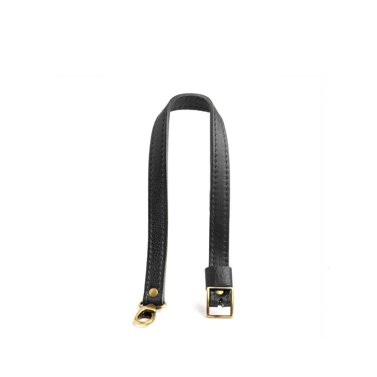Crossbody Strap Extender - Pebbled--black