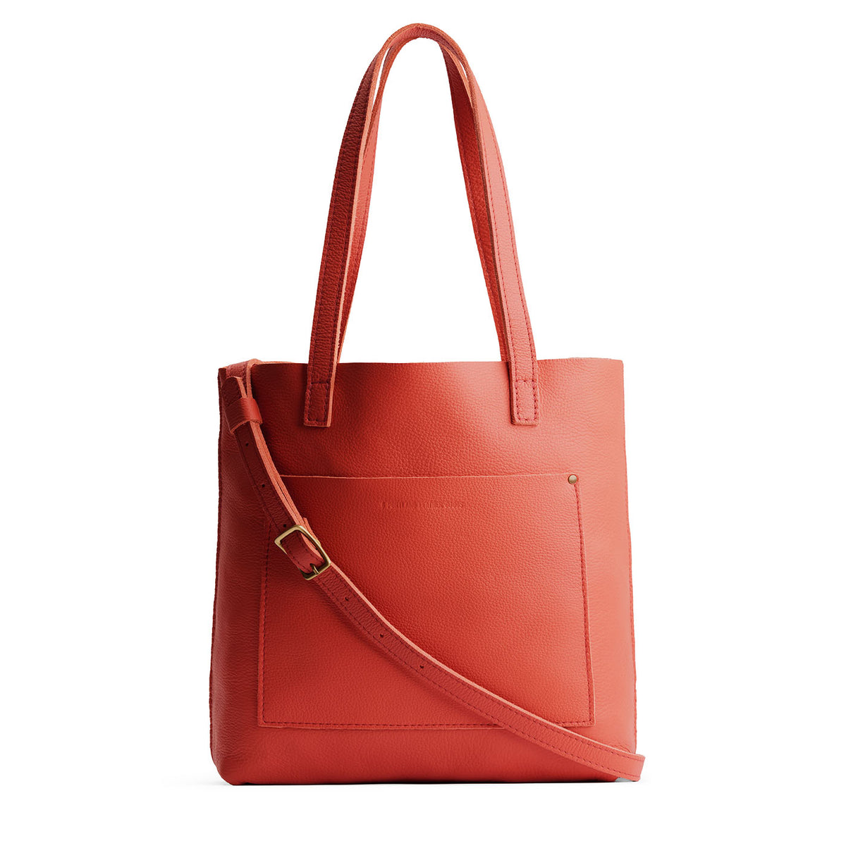 Crossbody Tote - Coral / Classic