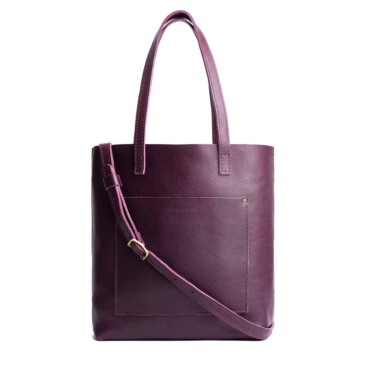 Crossbody Tote - Plum