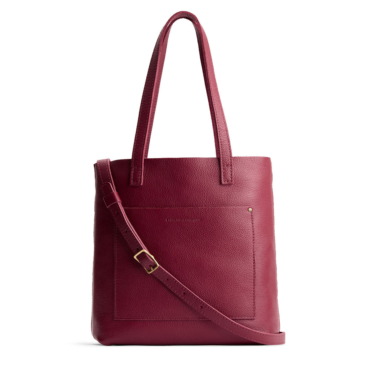 Crossbody Tote - Rhubarb / Classic
