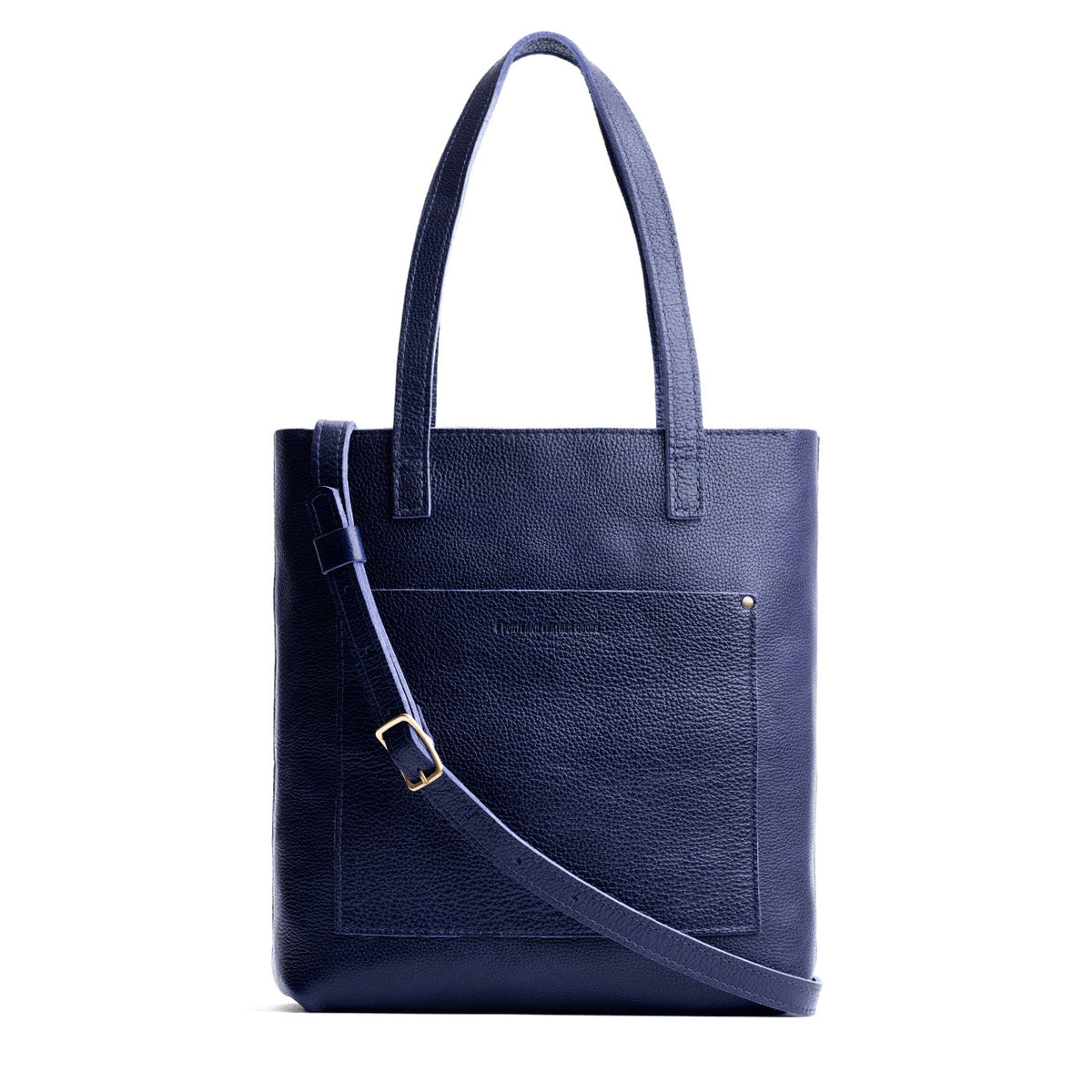 Crossbody Tote - Cobalt / Zipper