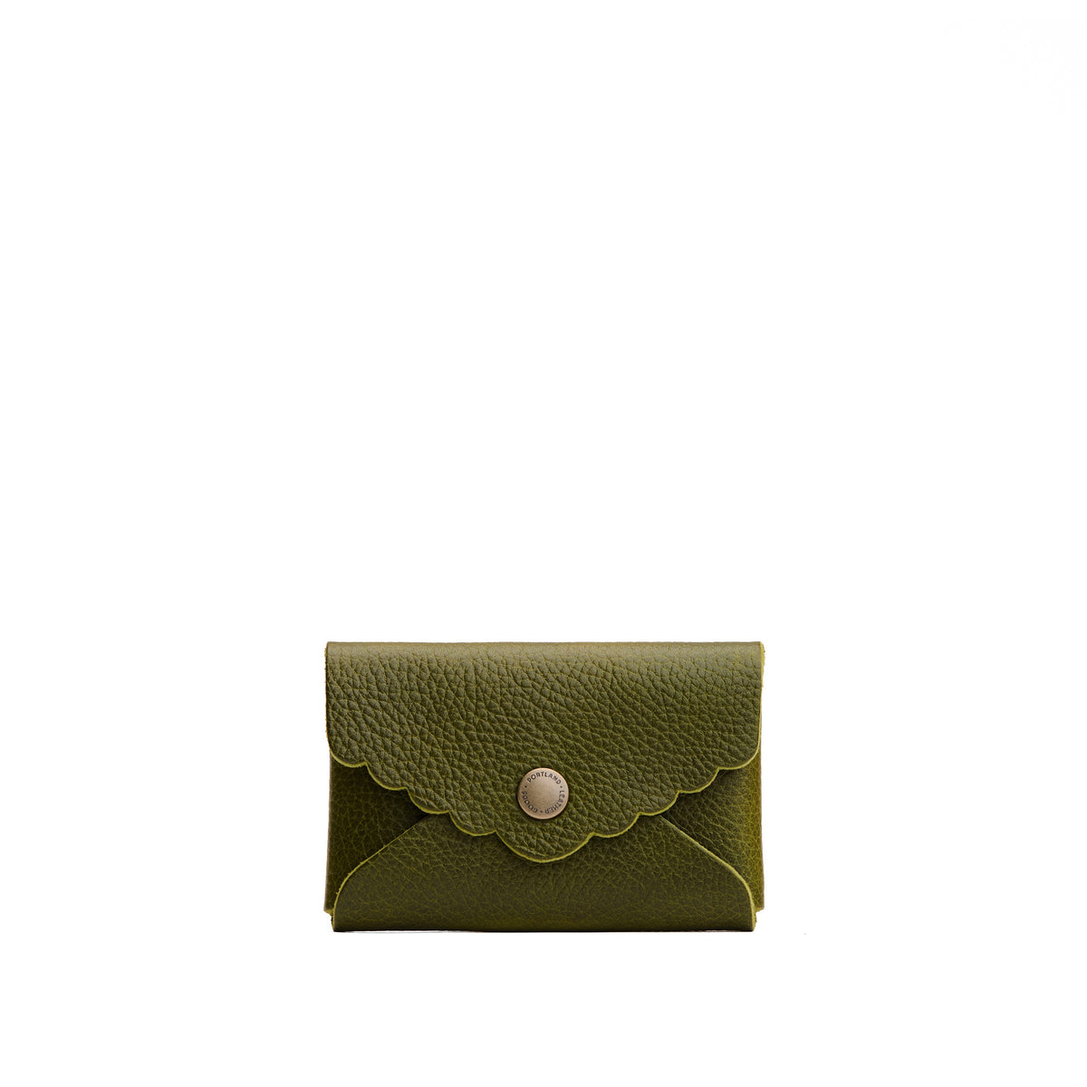 Daisy Plus Wallet - Pebbled Olive