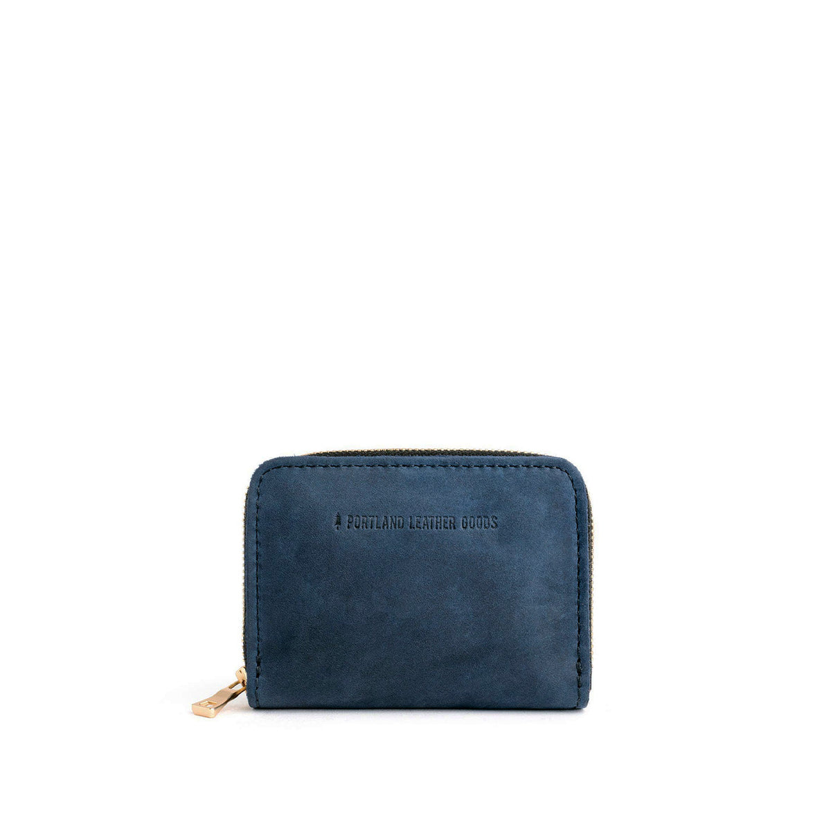 'Almost Perfect' Small Zip Wallet - Deep Water