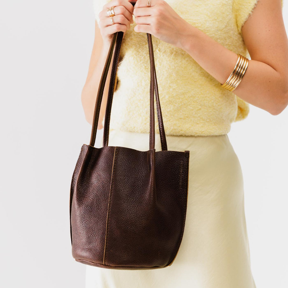 'Almost Perfect' Devan Bucket Tote - Image 139