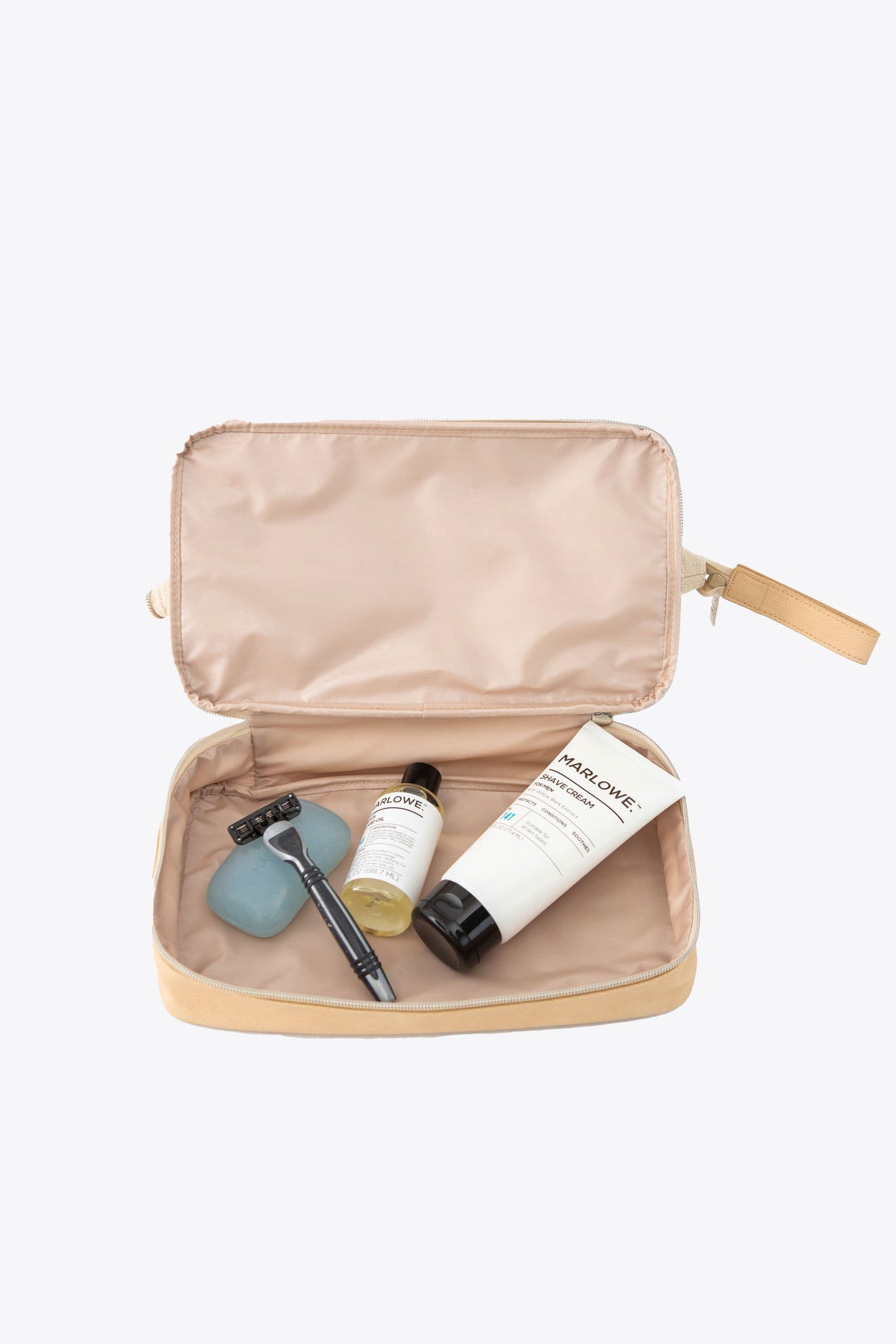 The Dopp Kit in Beige - Image 2