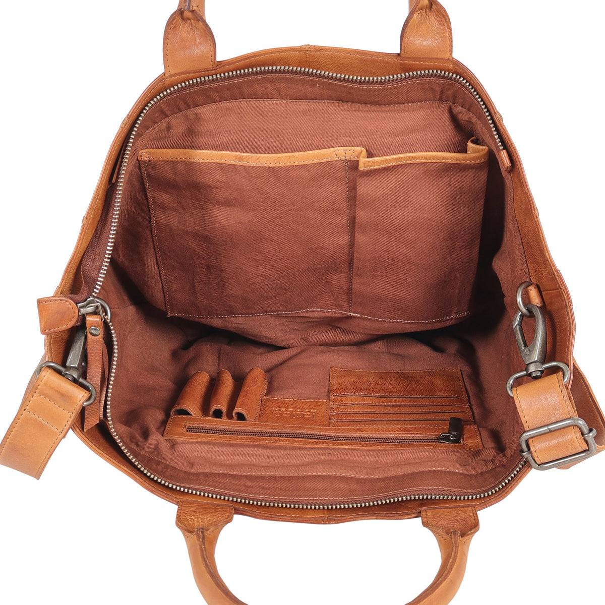 Claudia Diamond Leather Crossbody Bag - Image 14