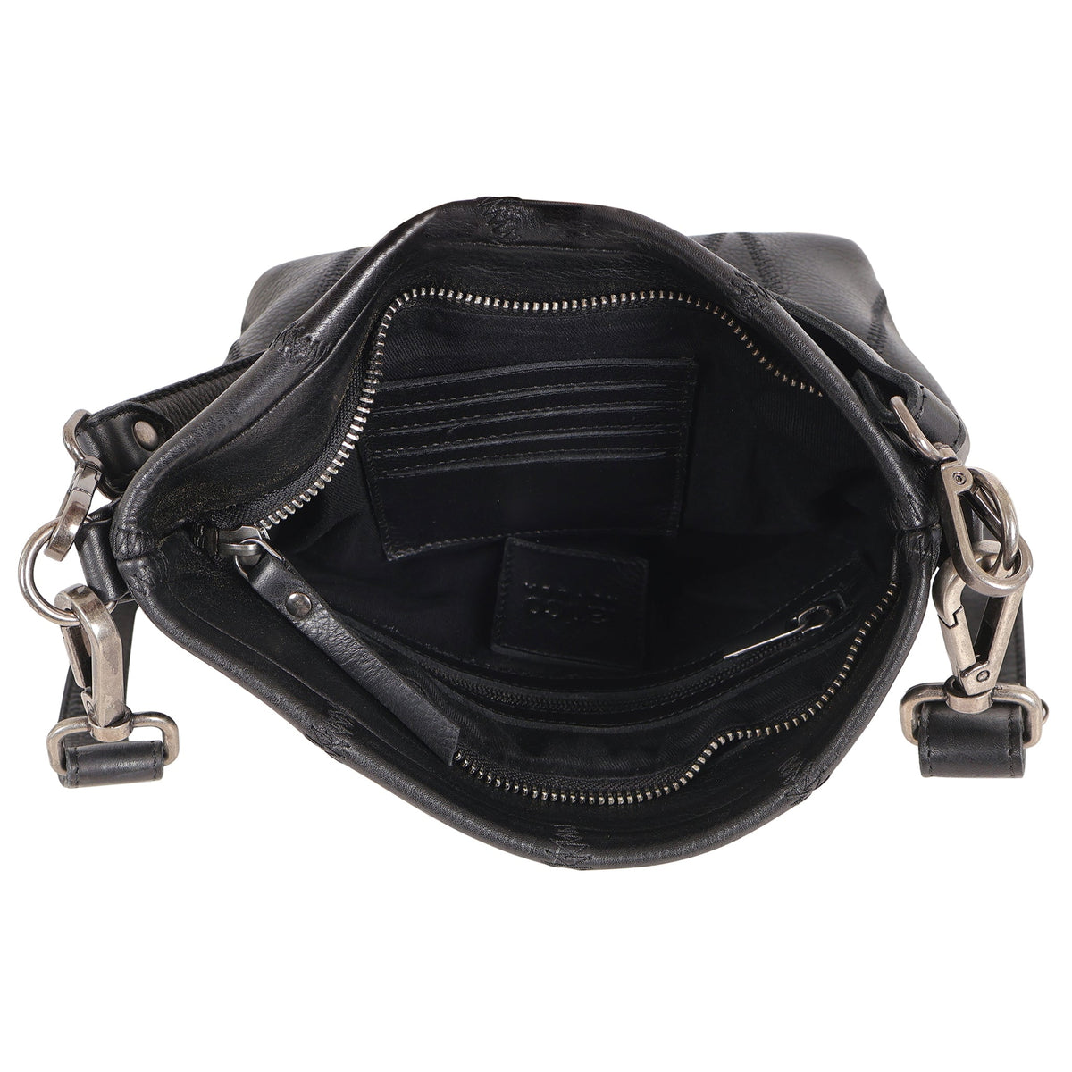 Ivy Diamond Leather Crossbody Bag - Image 12