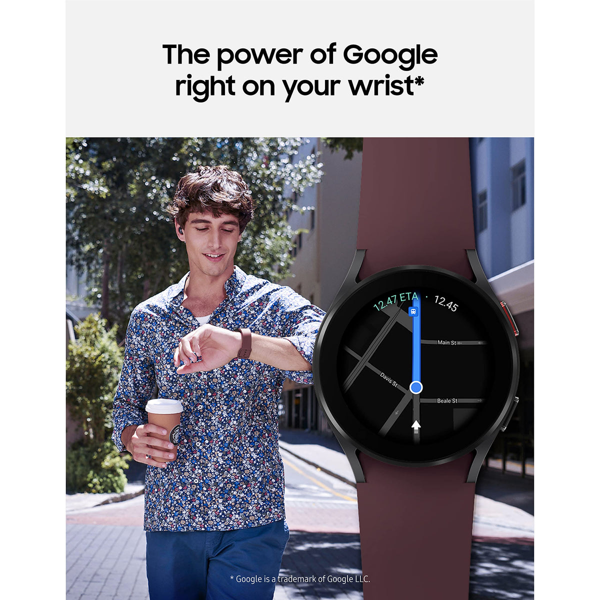Samsung Galaxy Watch 4 Smartwatch 40mm GPS - Pink Gold - SM-R860NZDDXAA - Image 8
