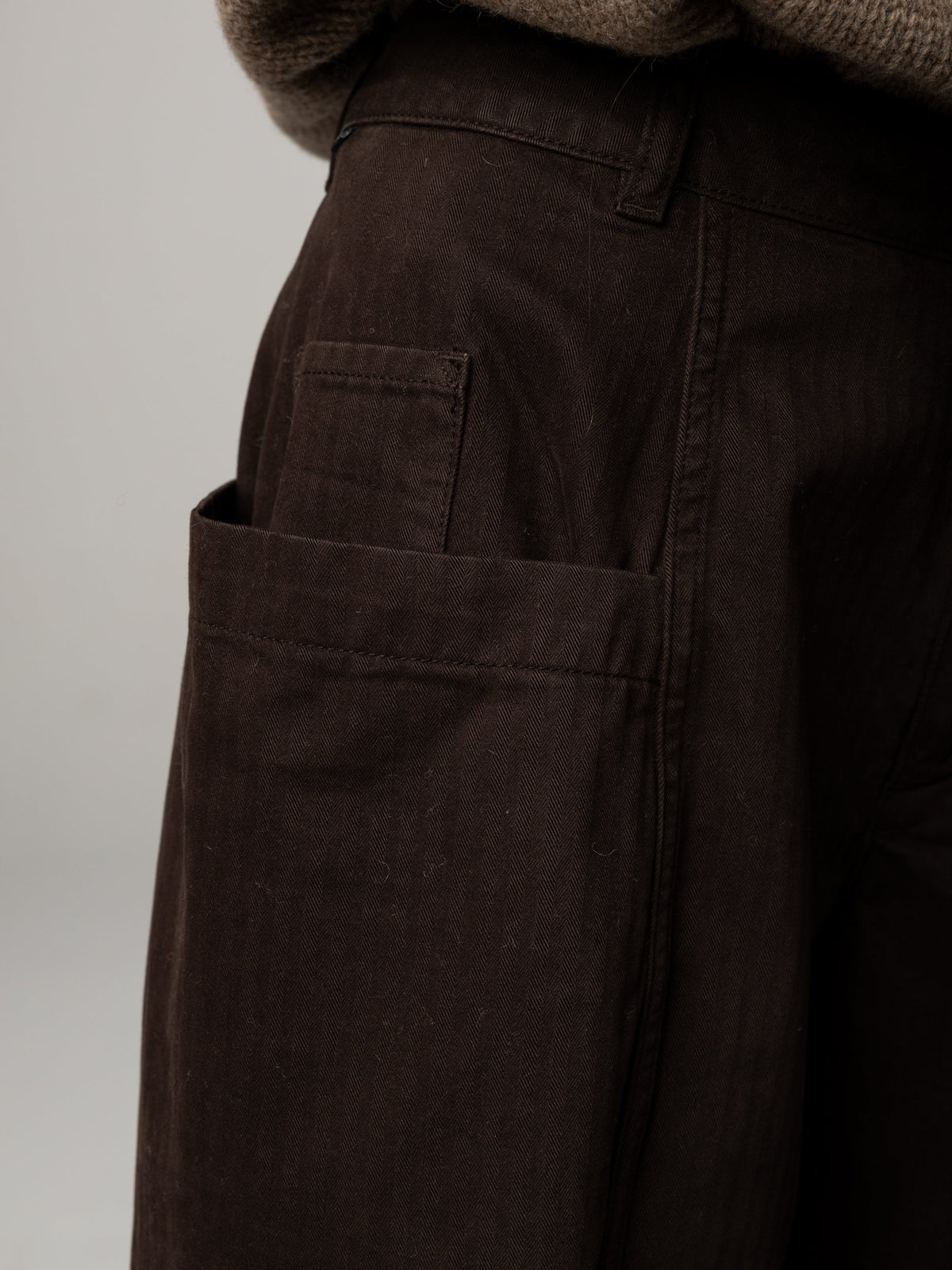 Women's Croft Workwear Barrel Trouser - Image 5