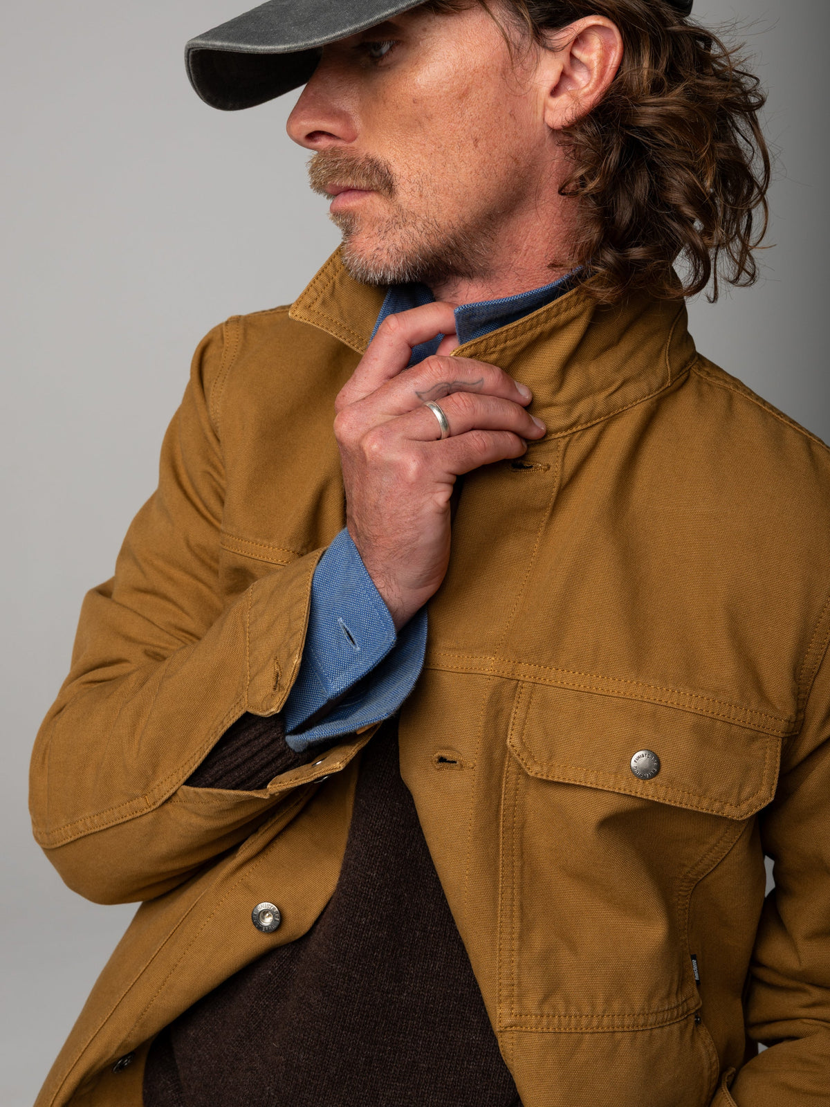 Men's Basset Trucker Jacket - Image 6
