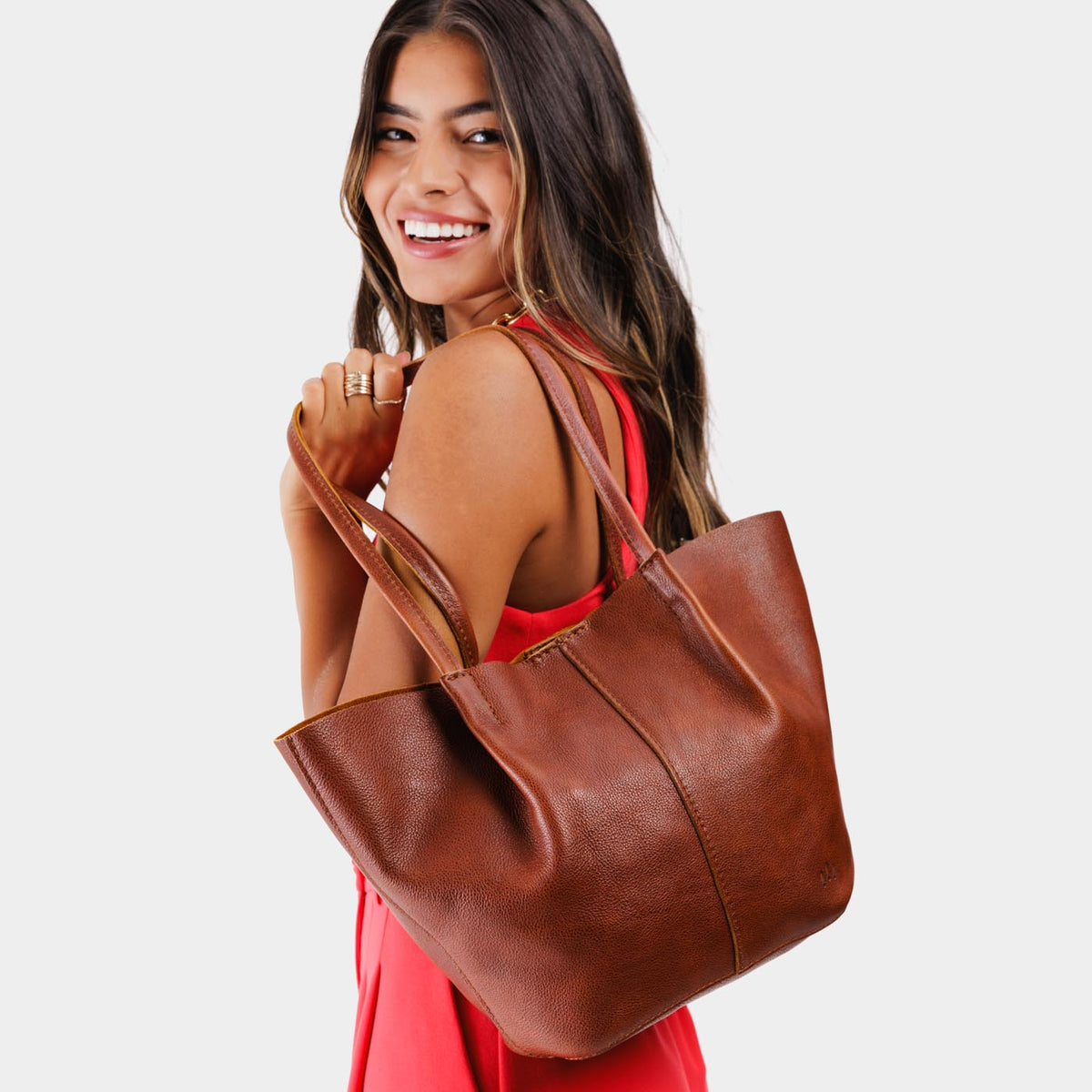 'Almost Perfect' Devan Bucket Tote - Image 146