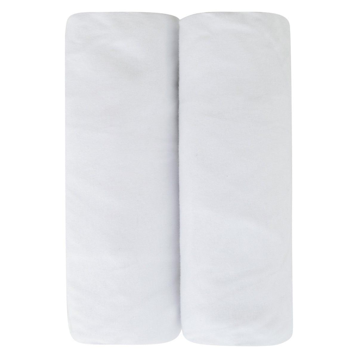 Ely's & Co. 2 Pack Pack n Play Sheets - Solid White