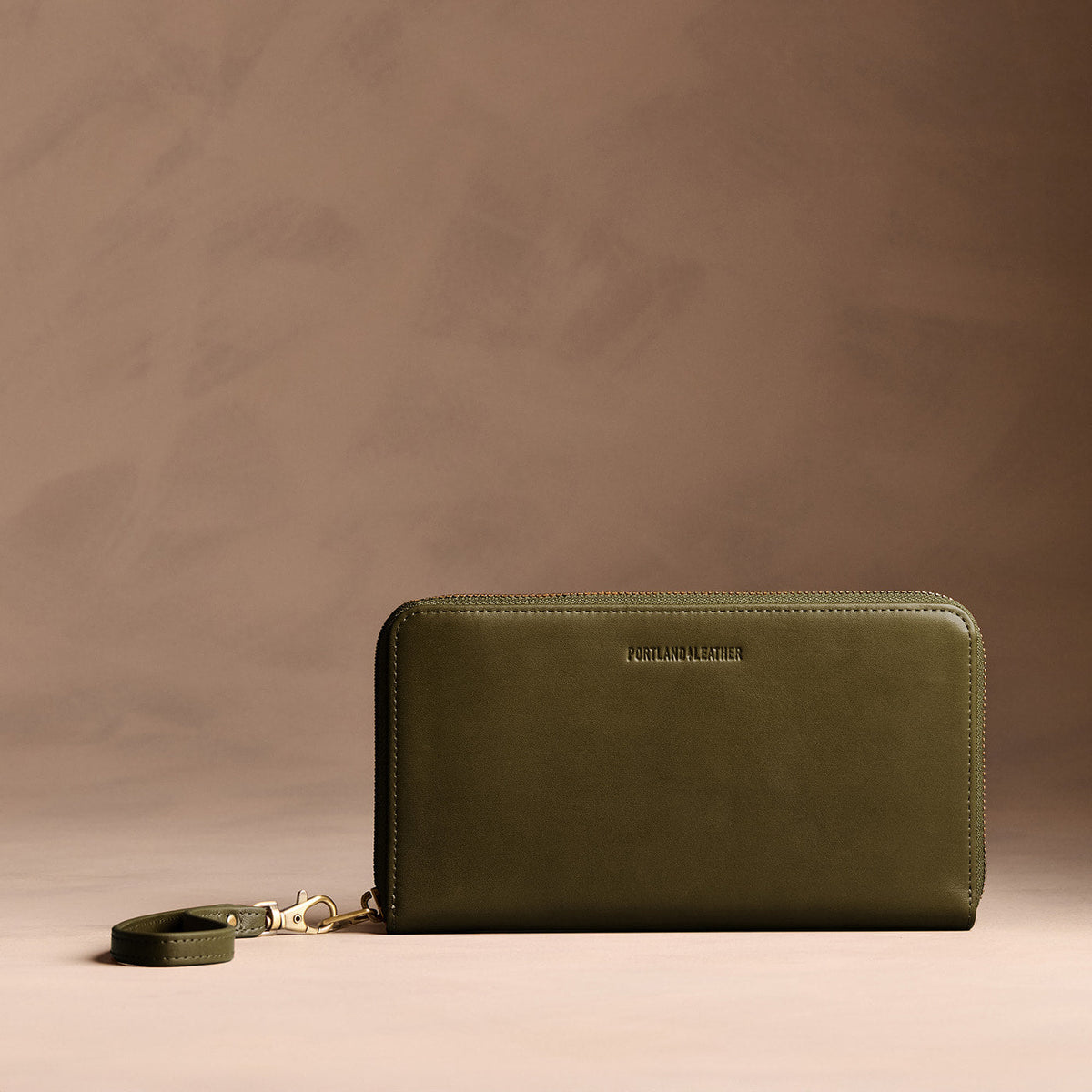 Empire Zip Wallet - Bay Green