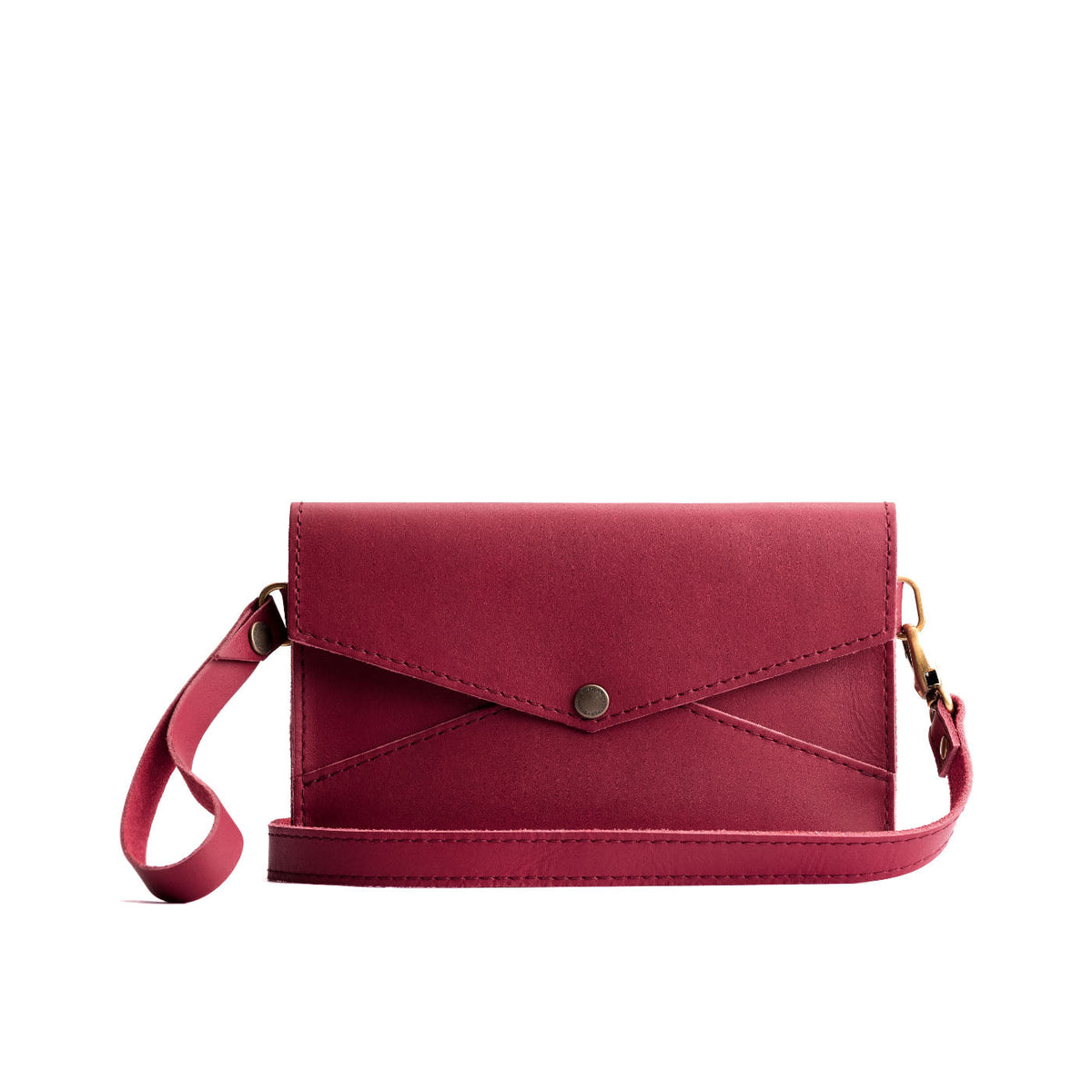 Almost Perfect' Envelope Convertible Crossbody - Berry Good