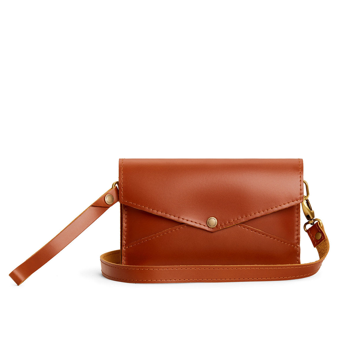 Almost Perfect' Envelope Convertible Crossbody - Madrone