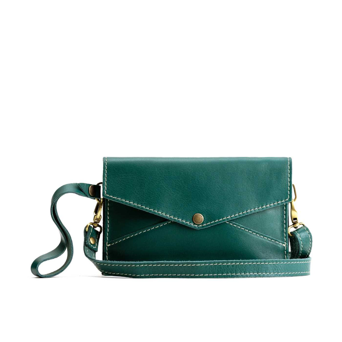 Almost Perfect' Envelope Convertible Crossbody - Peacock
