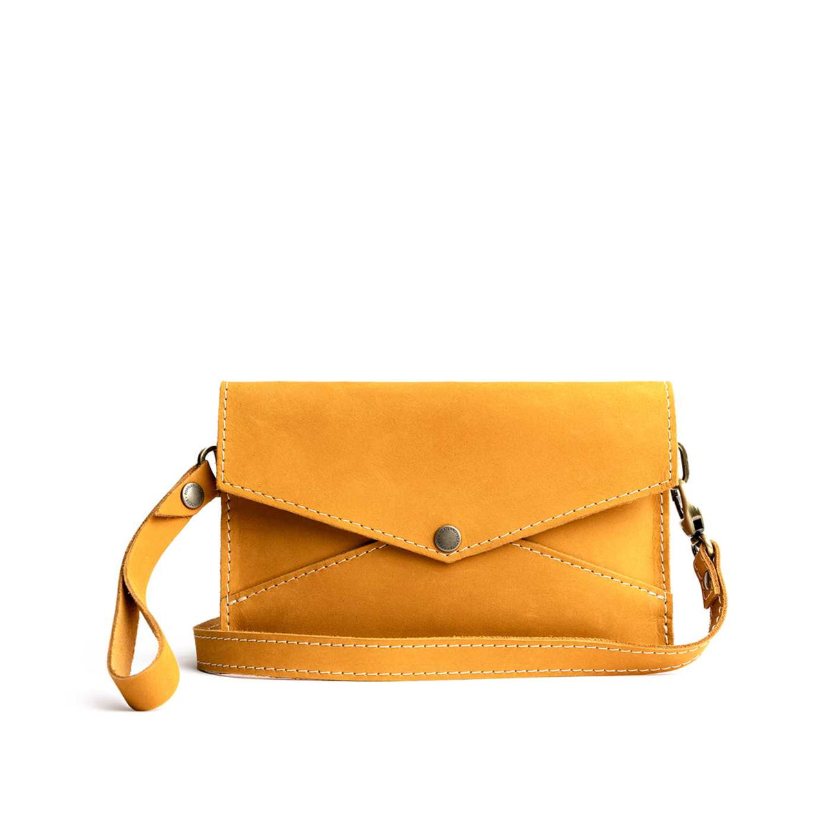 Almost Perfect' Envelope Convertible Crossbody - Turmeric