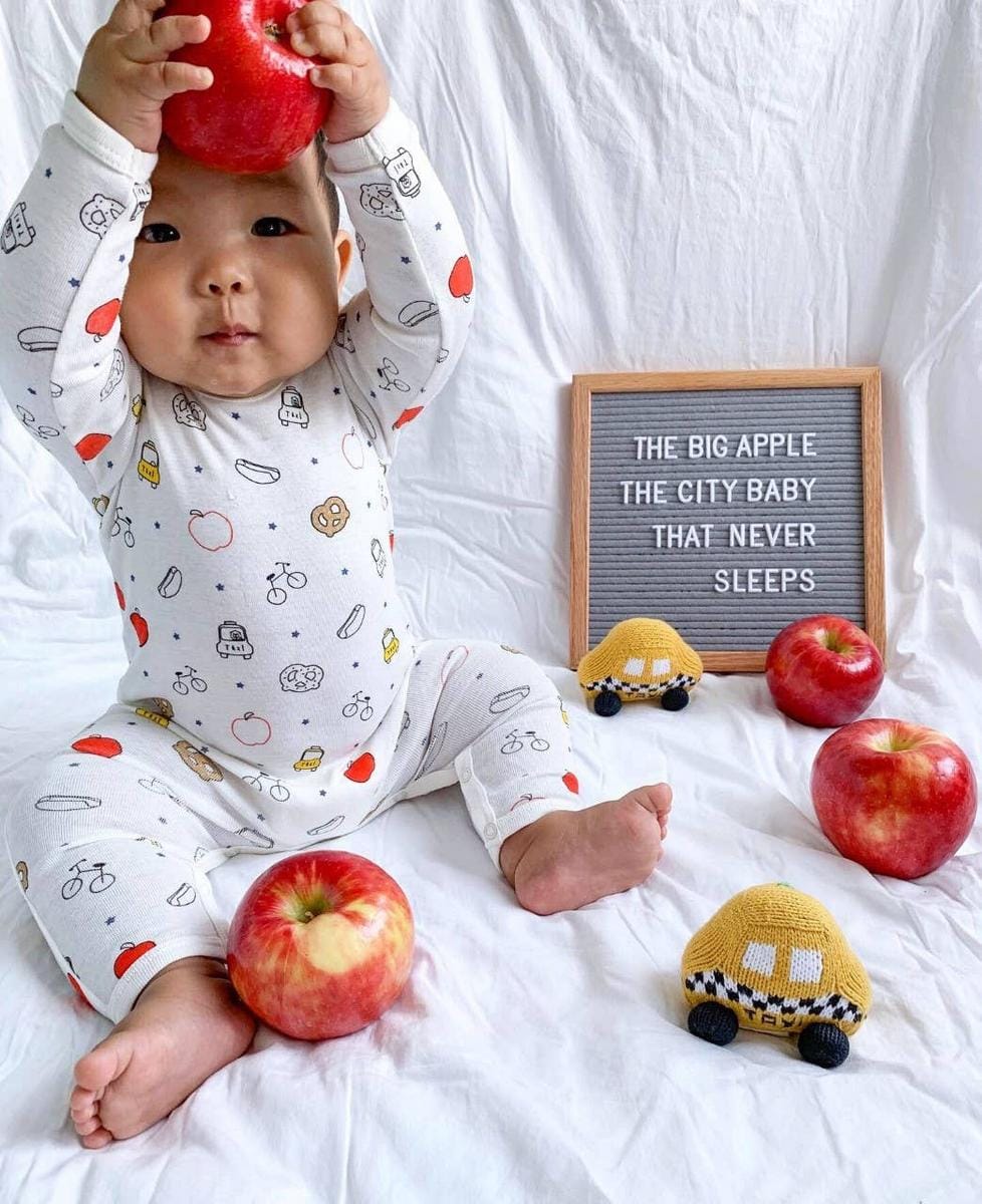 Estella Organic Baby Taxi Rattle Toy - Image 6