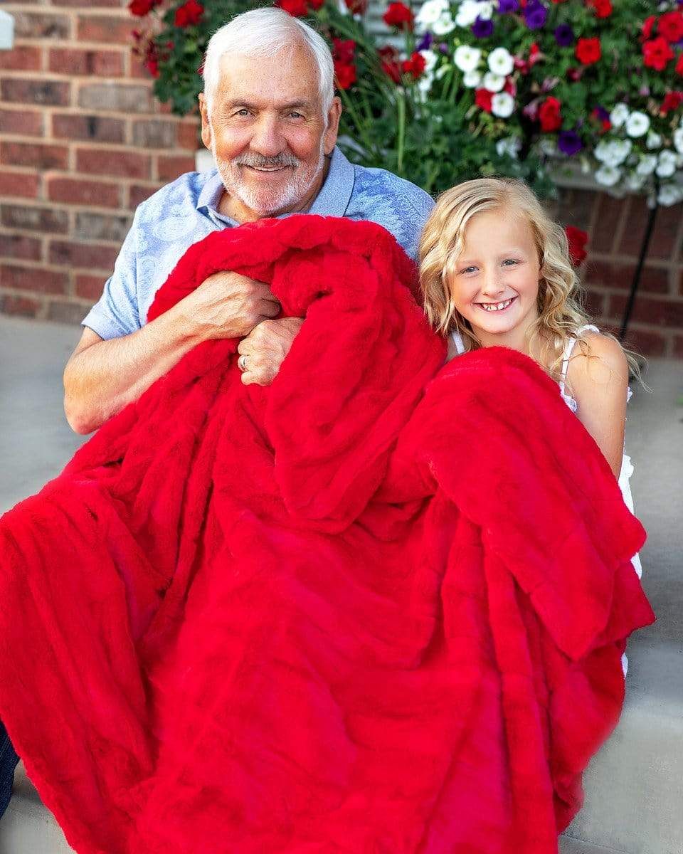 Sorbet Red Blanket - Image 5