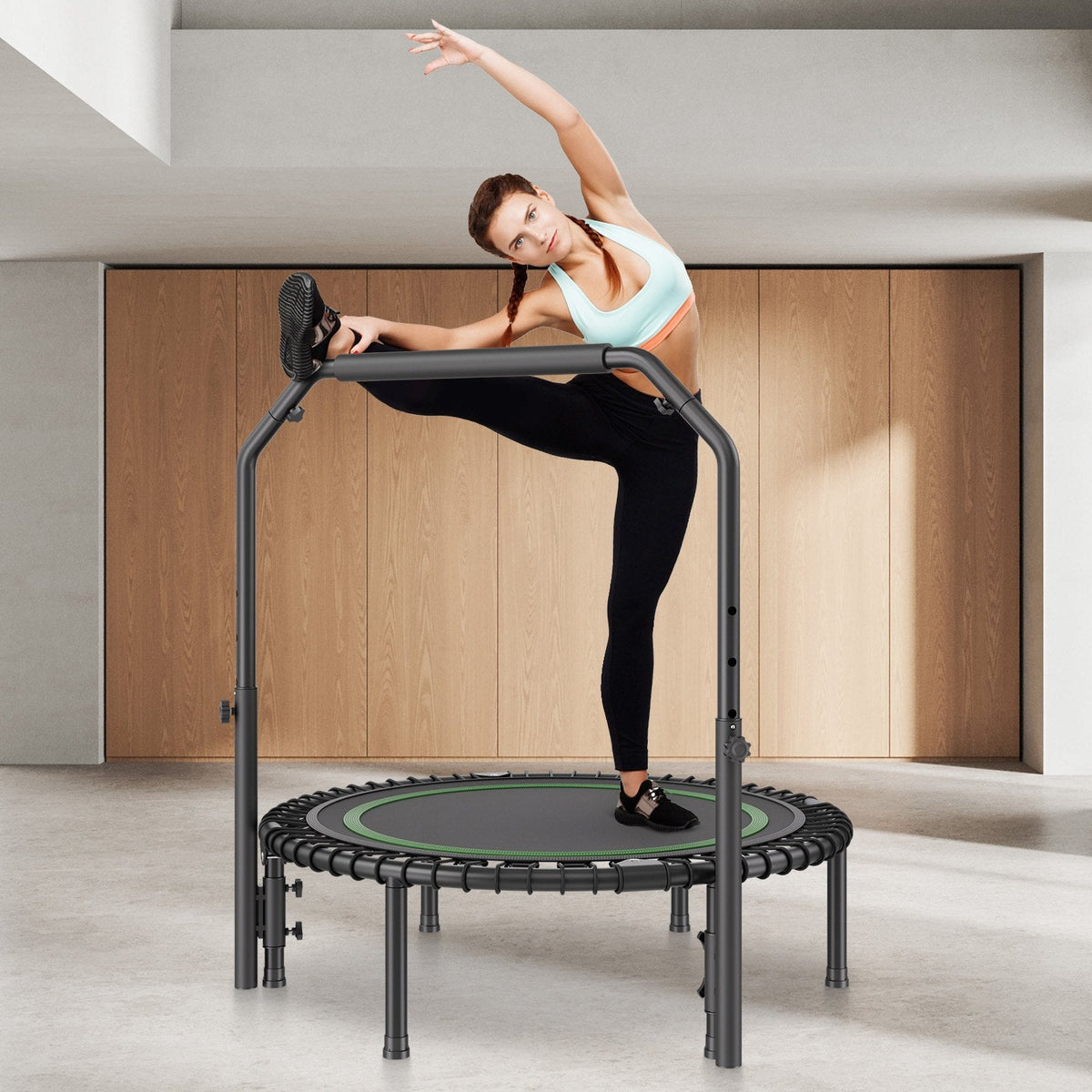 40" Foldable Mini Trampoline & Rebounders - Image 8