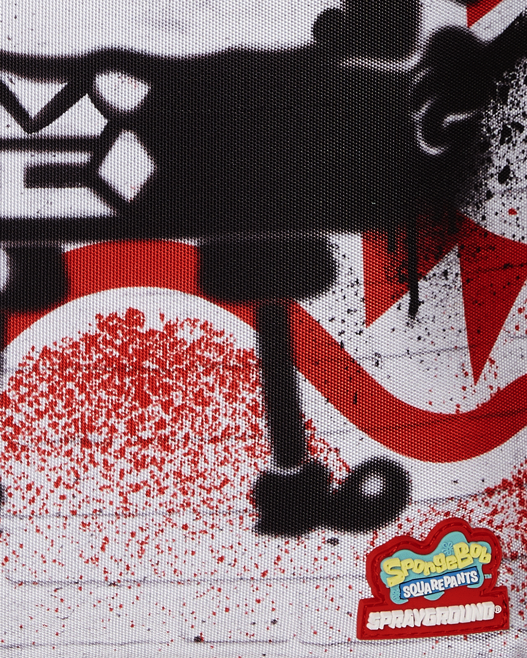Spongebob Stencil Wall Dlxr Backpack - Image 11
