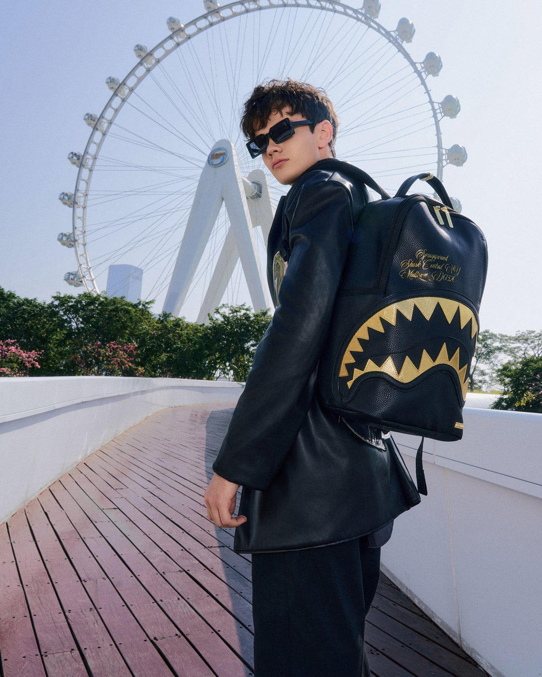 Shark Central Gilded Bite Backpack - Image 6