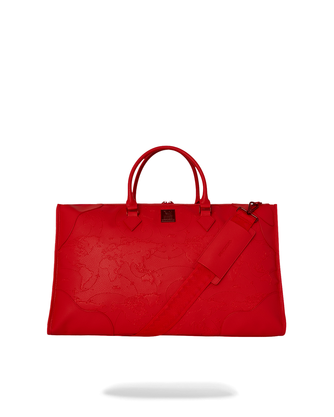 James First Class Ruby Red Pyramid Large Duffle - Image 7