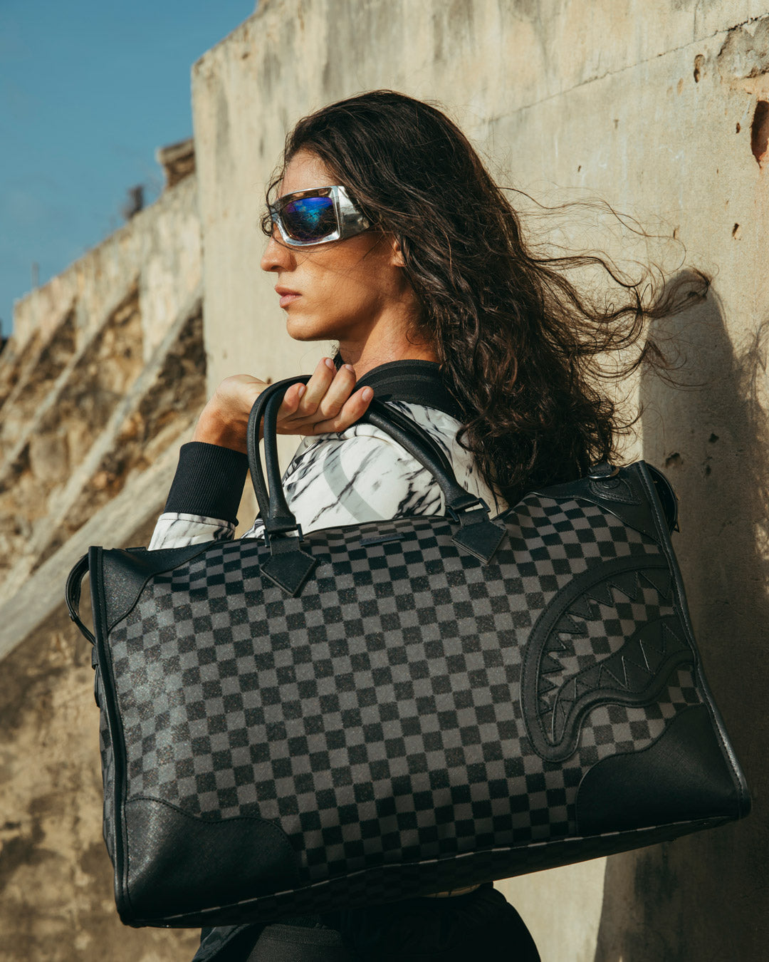 Midnight Chateau Pyramid Duffle - Image 6