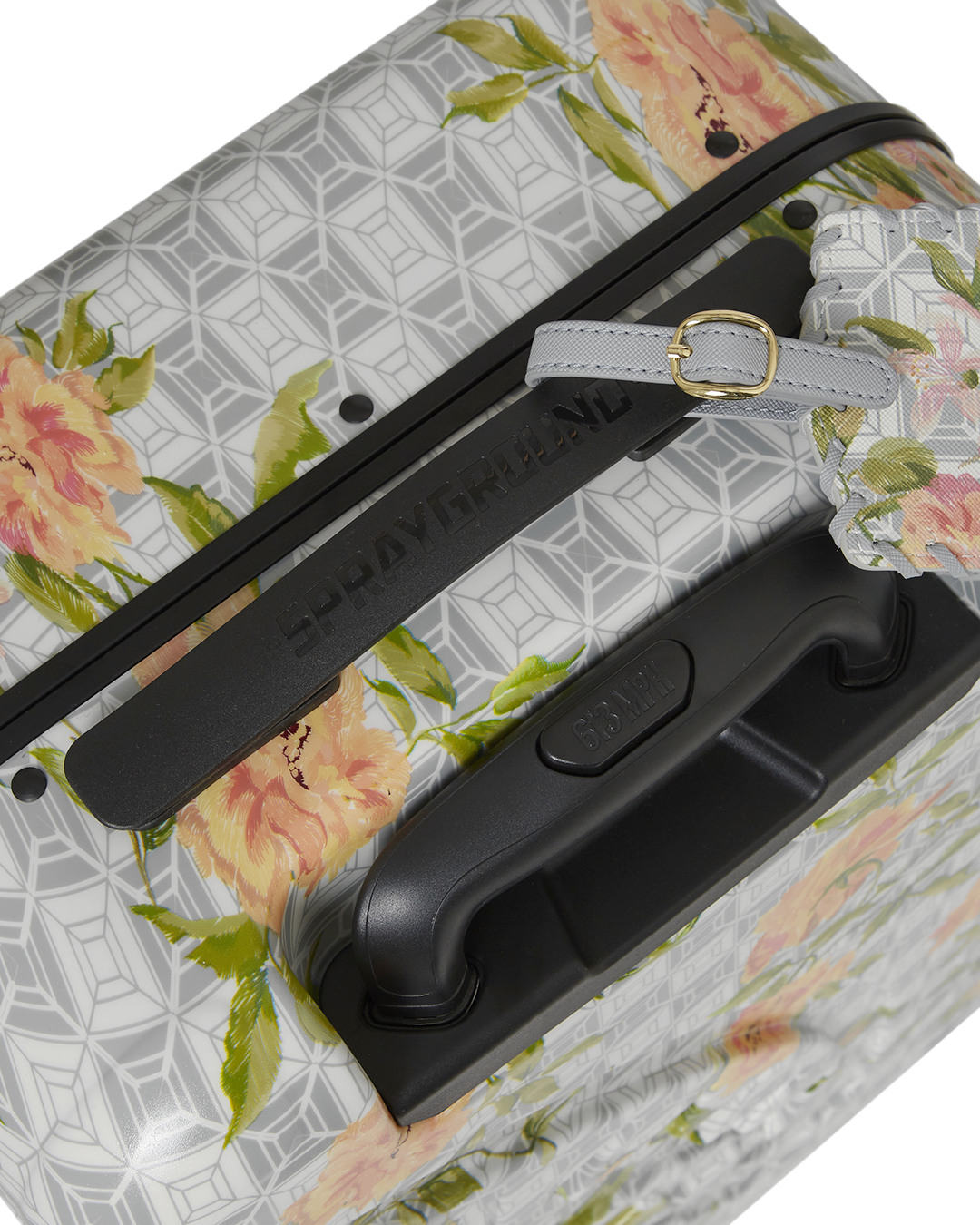 A.i. African Intelligence Elegant Energy Sharkitecture Carry-On Luggage - Sandflower Collab - Image 13