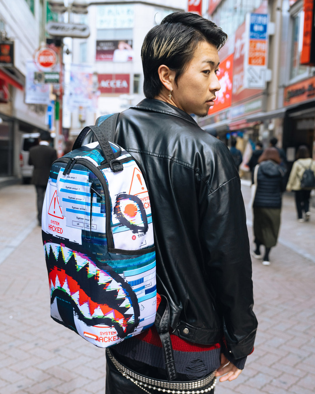 Hacked & Stacked but I Still Got Your Back Dlxr Backpack - Image 2