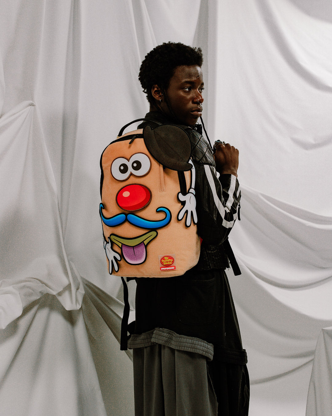 Mr. Potato Head Velcro Patch Mix-It-Up Dlxsv Backpack - Image 4