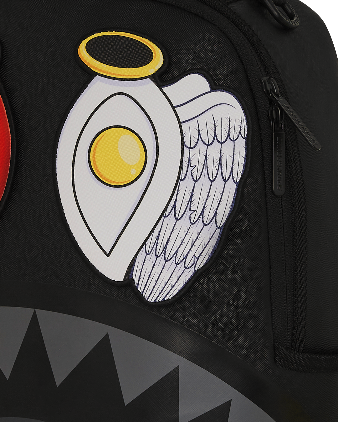Split Saint Velcro Removable 6 Eyes Shark Backpack - Image 11