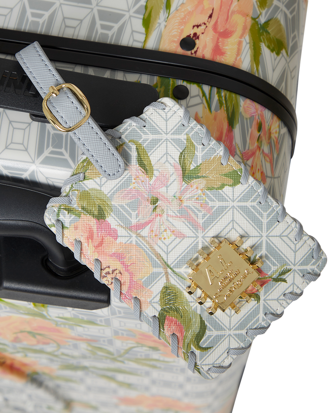 A.i. African Intelligence Elegant Energy Sharkitecture Carry-On Luggage - Sandflower Collab - Image 19