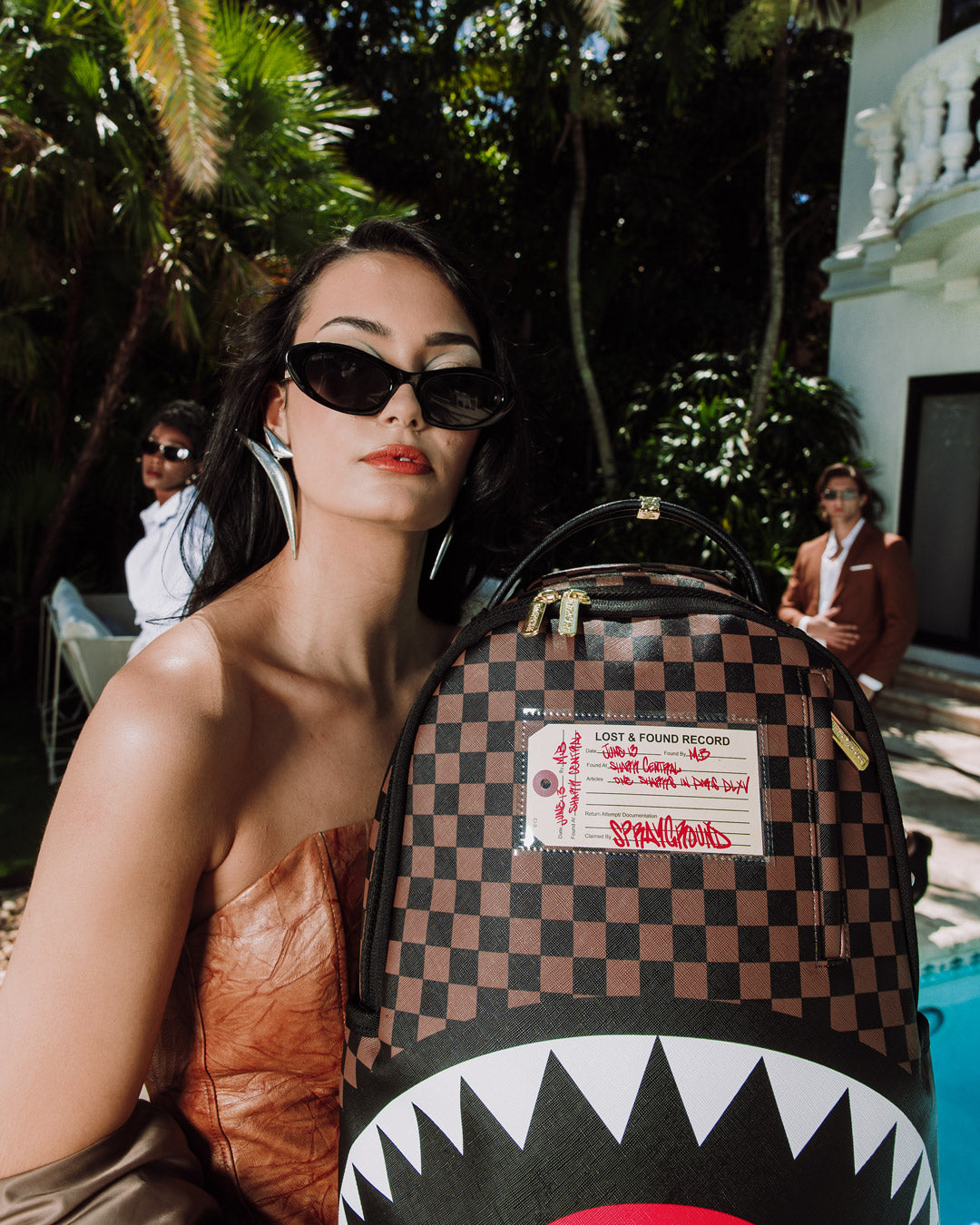 Sharks in Paris Lost & Found Backpack - Image 2