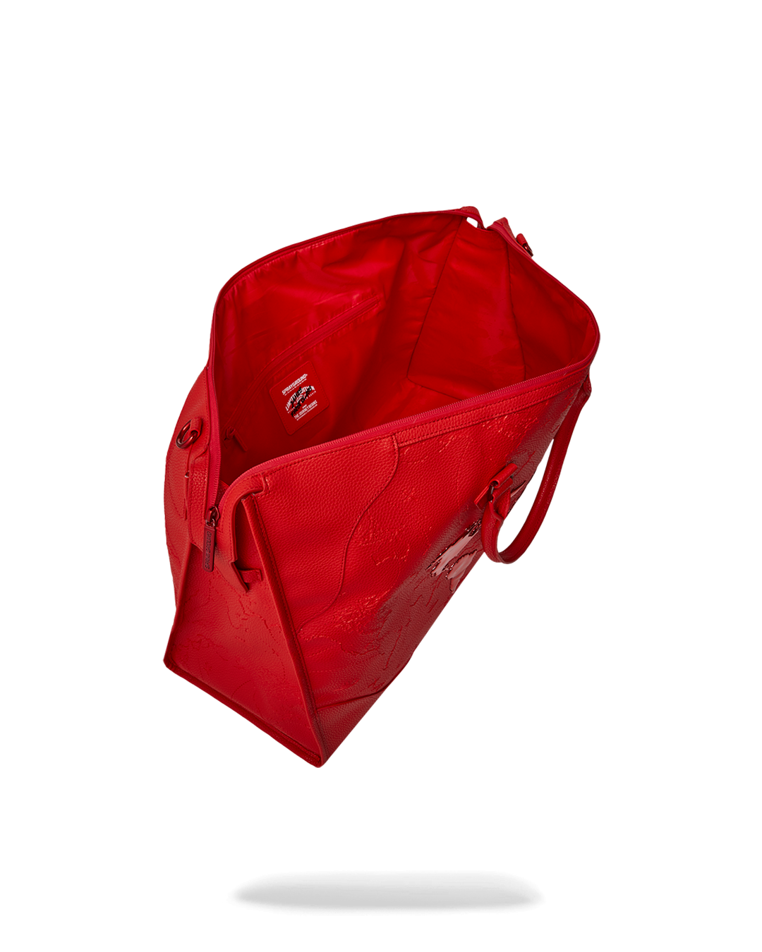 James First Class Ruby Red Pyramid Large Duffle - Image 9
