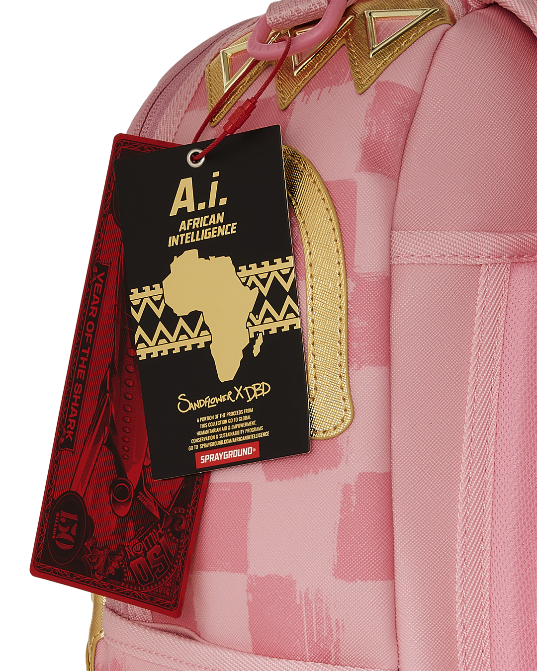 A.i. African Intelligence Message from the Future Backpack - Sandflower Collab - Image 14
