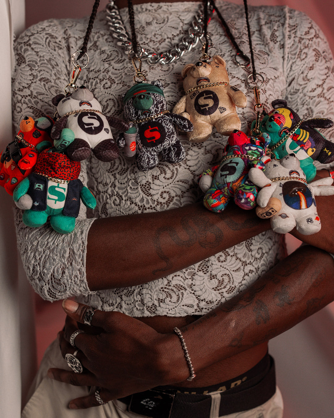 Ski Mask Bear Keychain - Image 7
