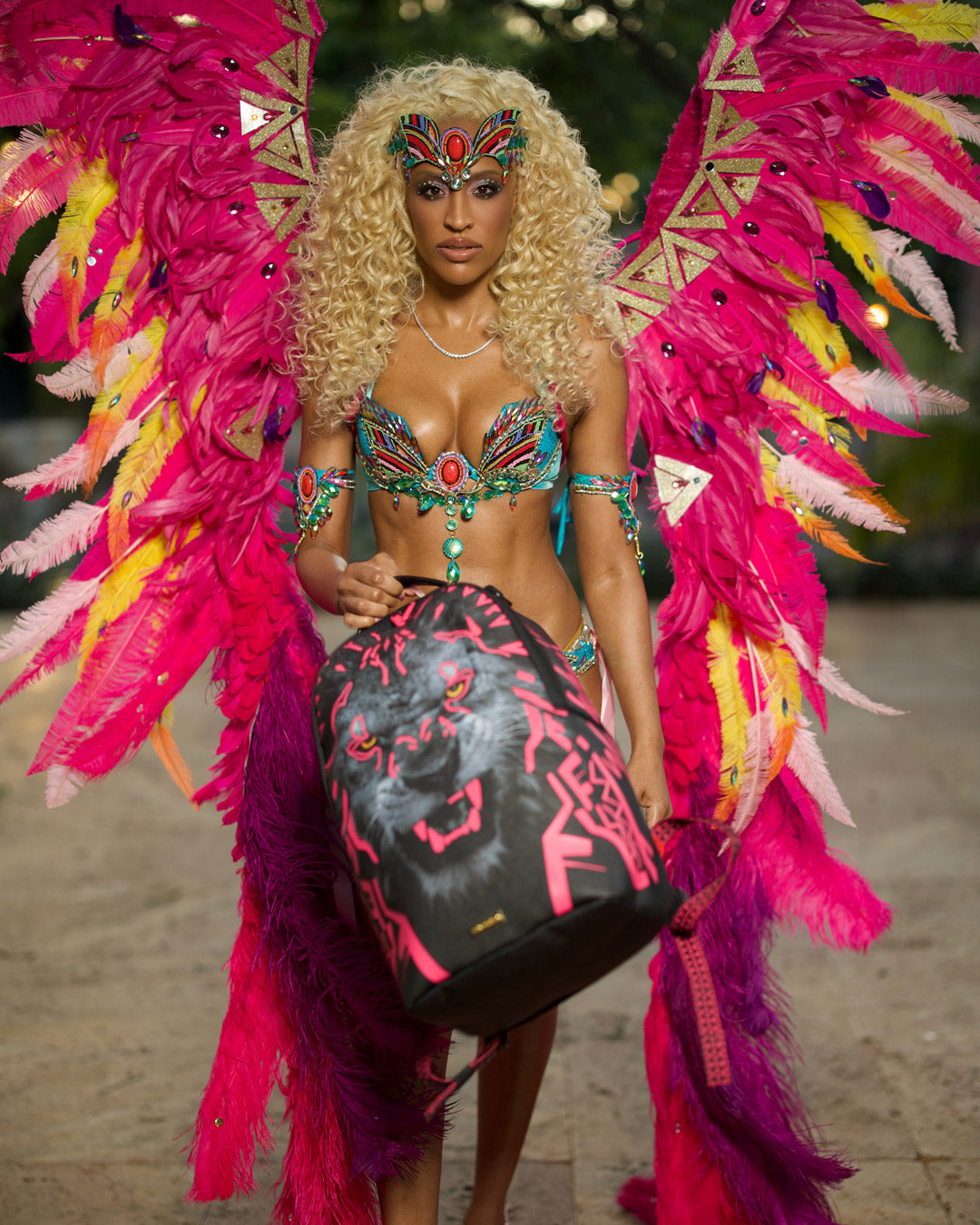 A.i. African Intelligence Pride and Power Backpack - Sandflower Collab - Image 14