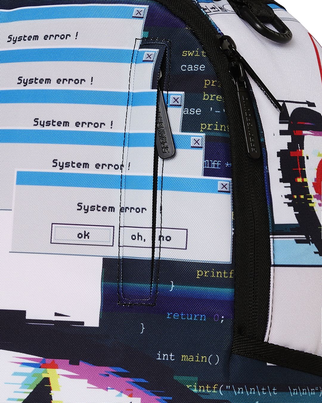 Hacked & Stacked but I Still Got Your Back Dlxr Backpack - Image 9