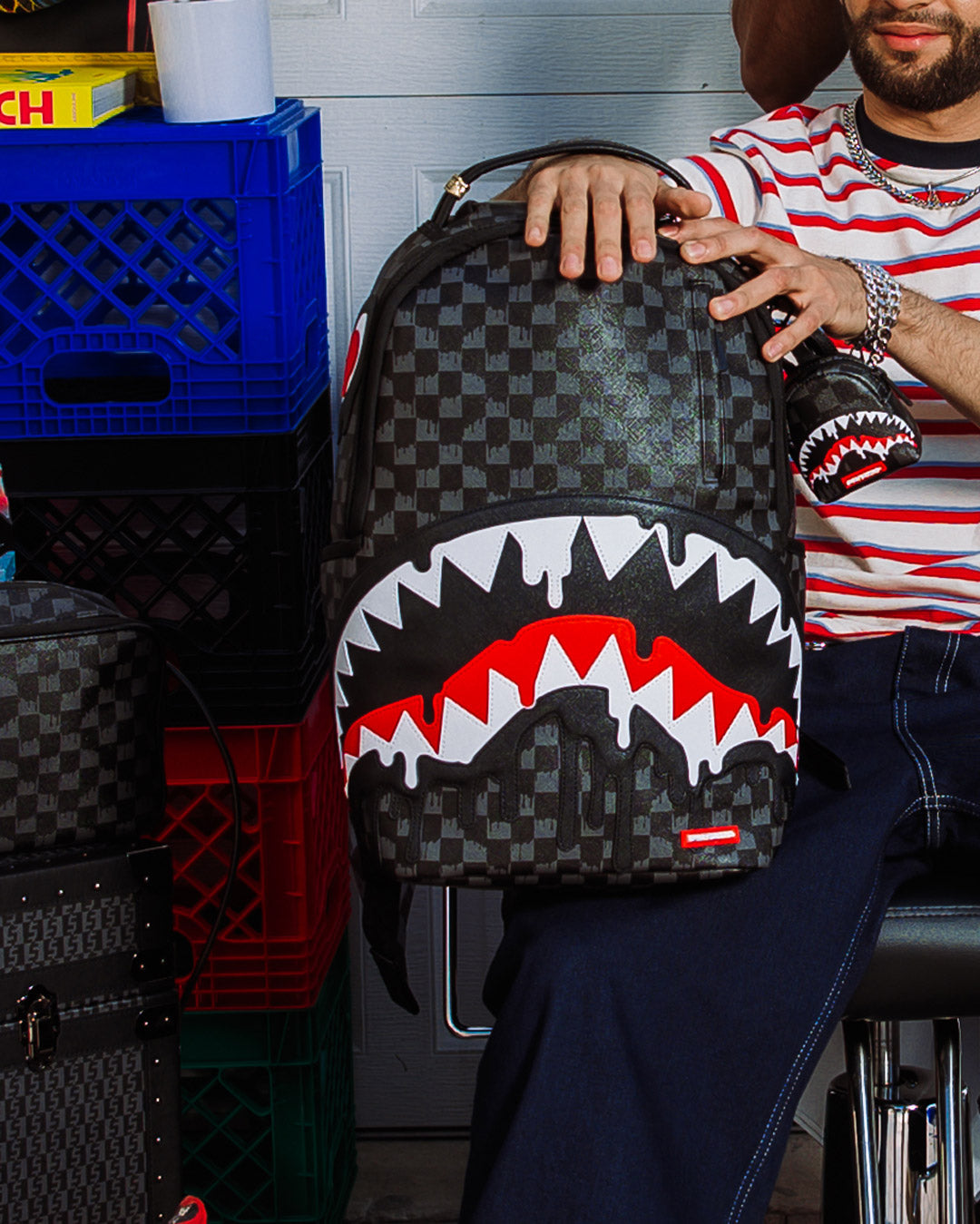 Sharks in Paris Thunderdrip Backpack Keychain - Image 6