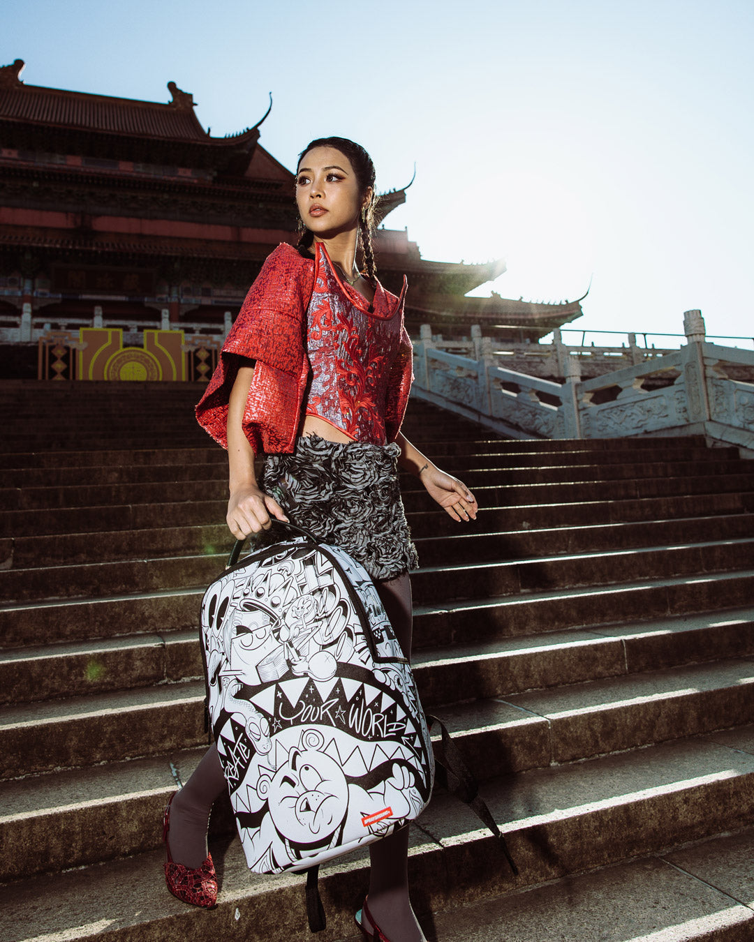 Doodle King Backpack - Image 8
