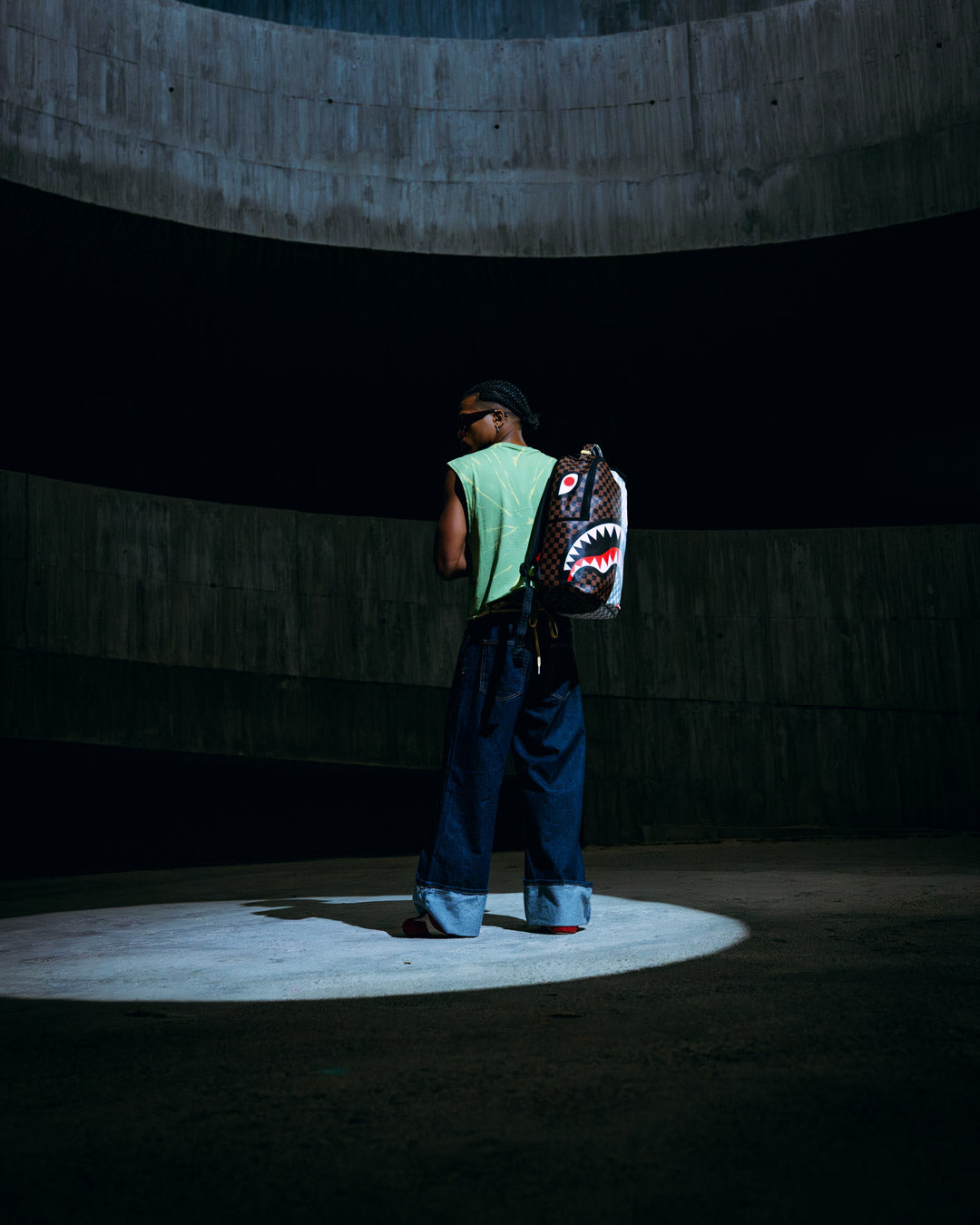 Sharks in Paris Cherry Blade Backpack - Image 8