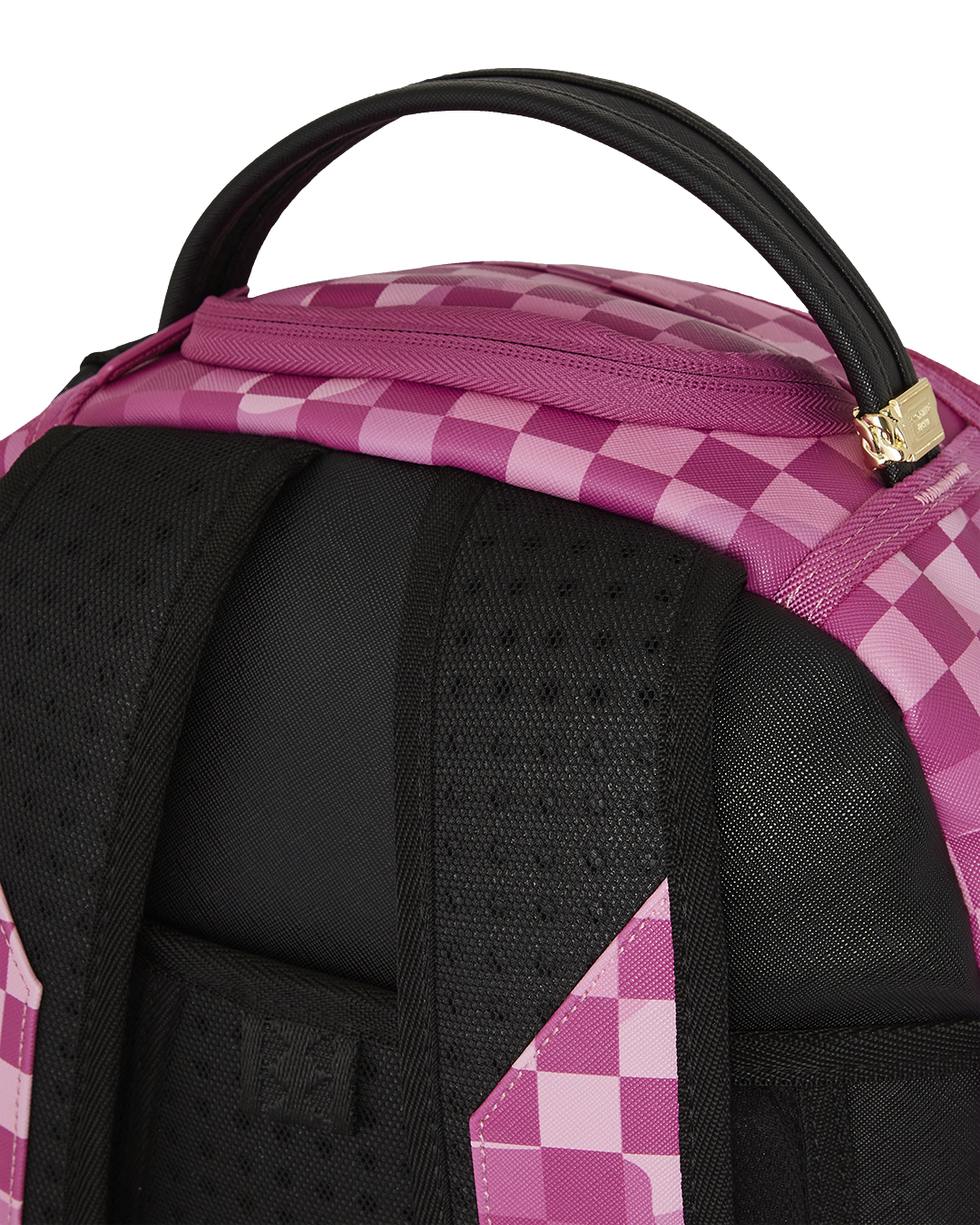 Pink Camocheck Backpack - Image 10