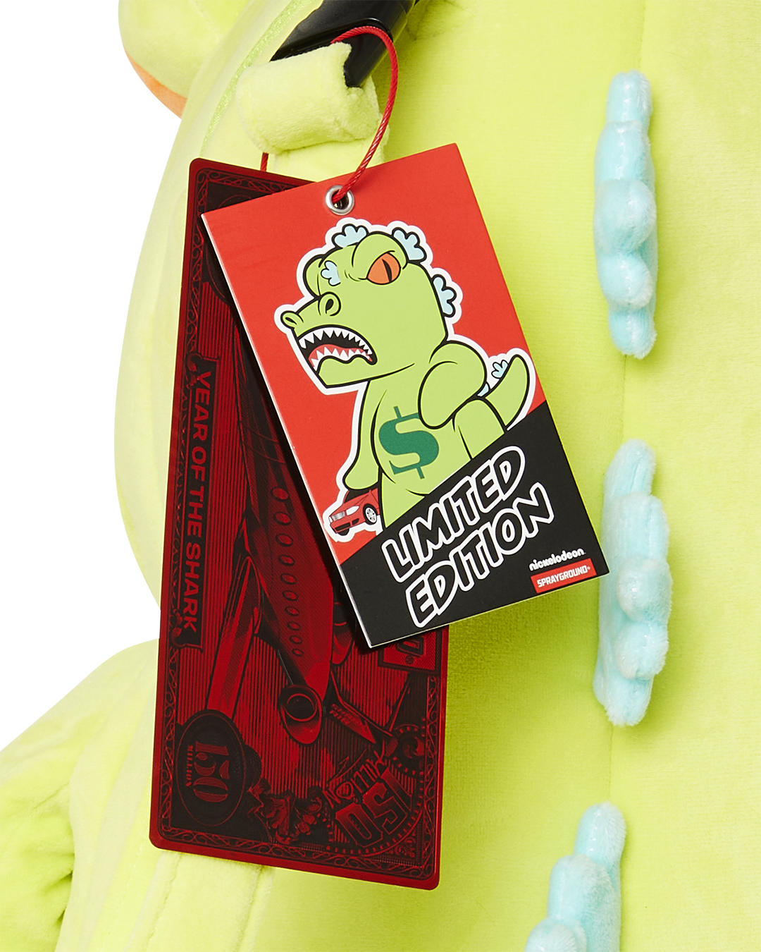 Rugrats Reptar Growl Plush Backpack - Image 13