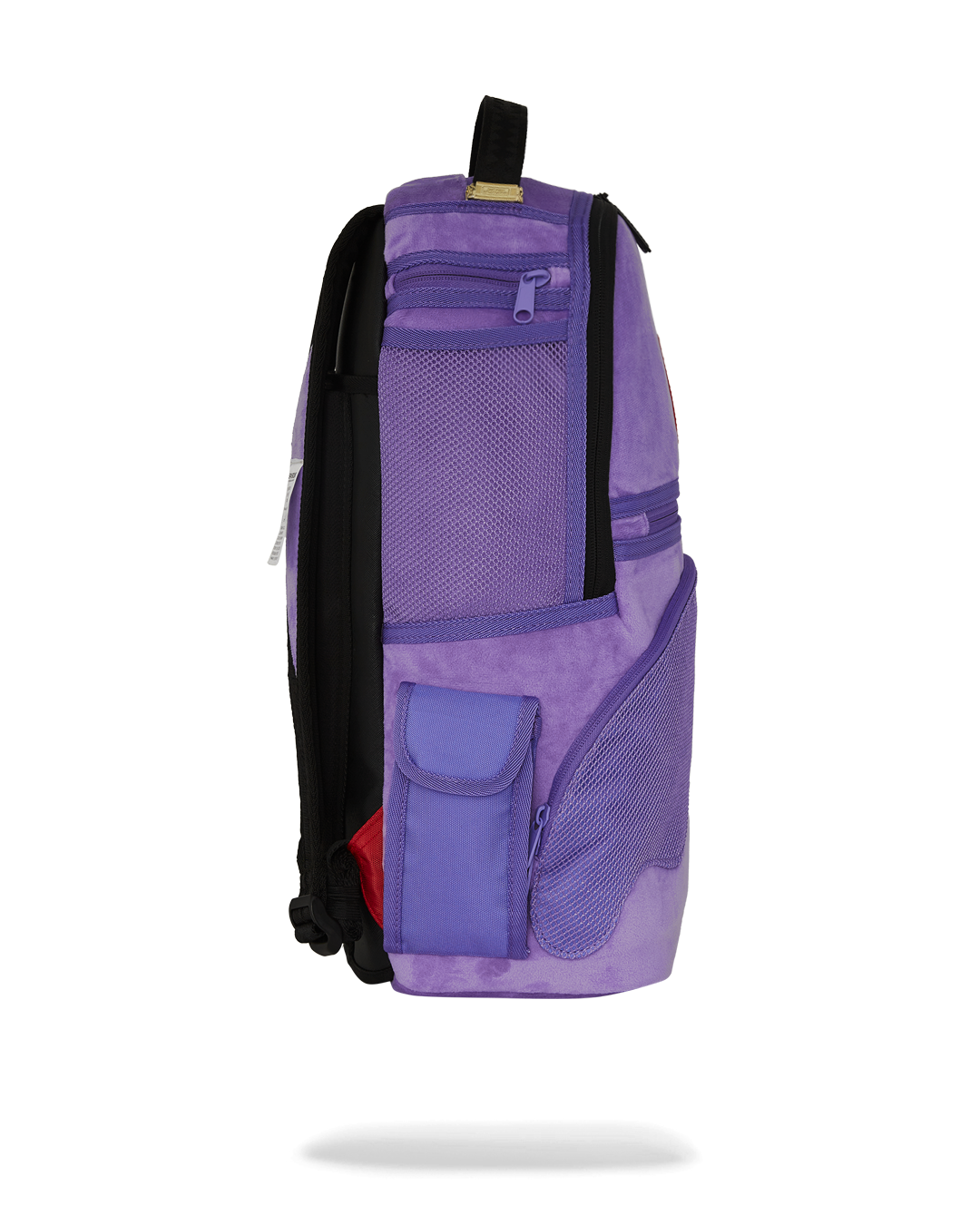 Nooo Way!!! a Reversible Backpack - Purple Velour to Og Sharks in Paris Backpack - Image 7
