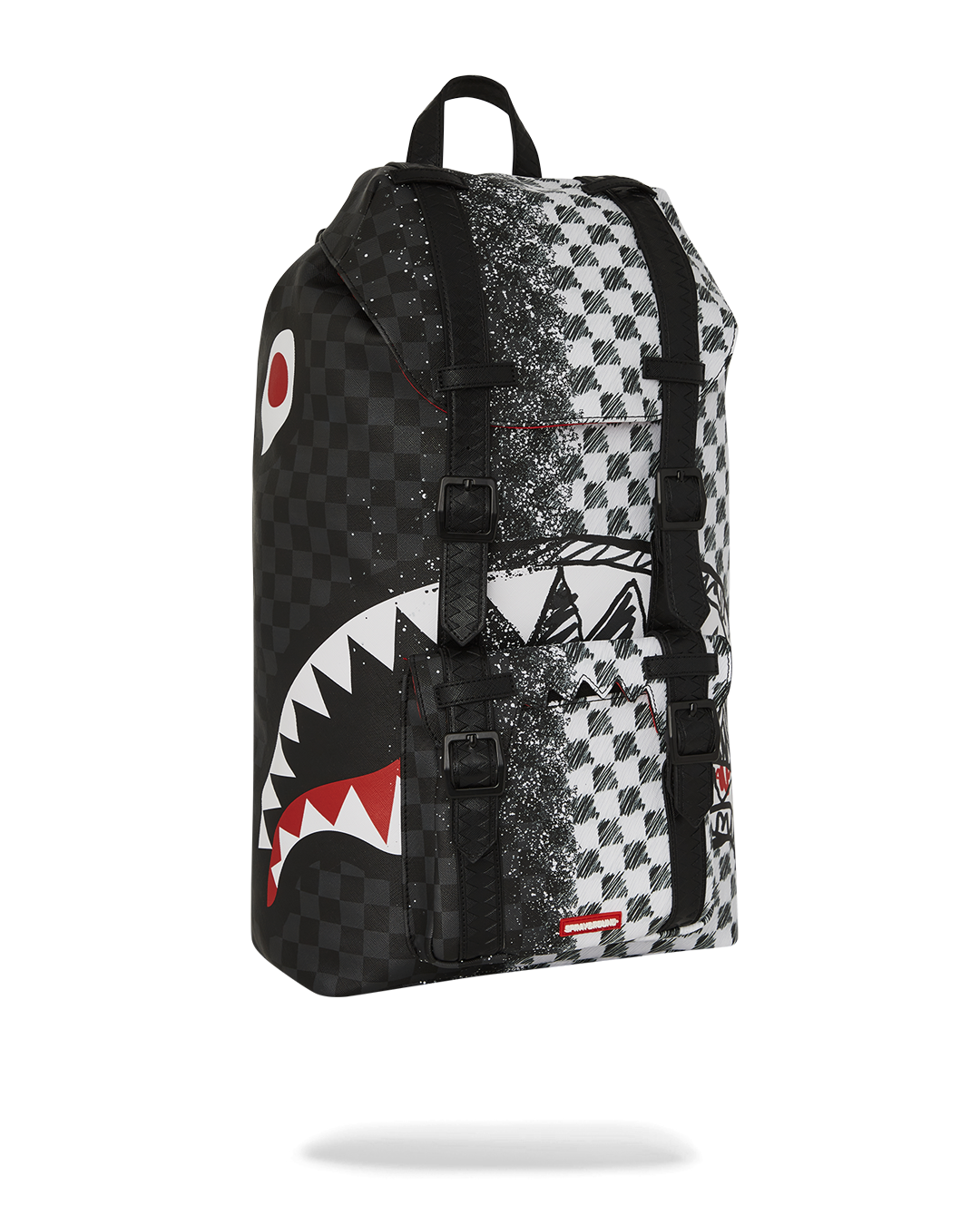 Scribble Dribble Check Hills Backpack - Image 3