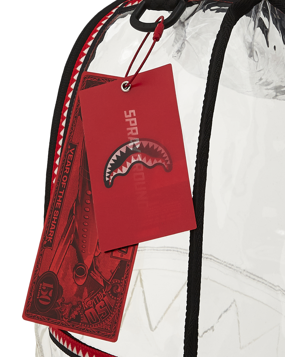 100% Clear Backpack Shark - Image 15