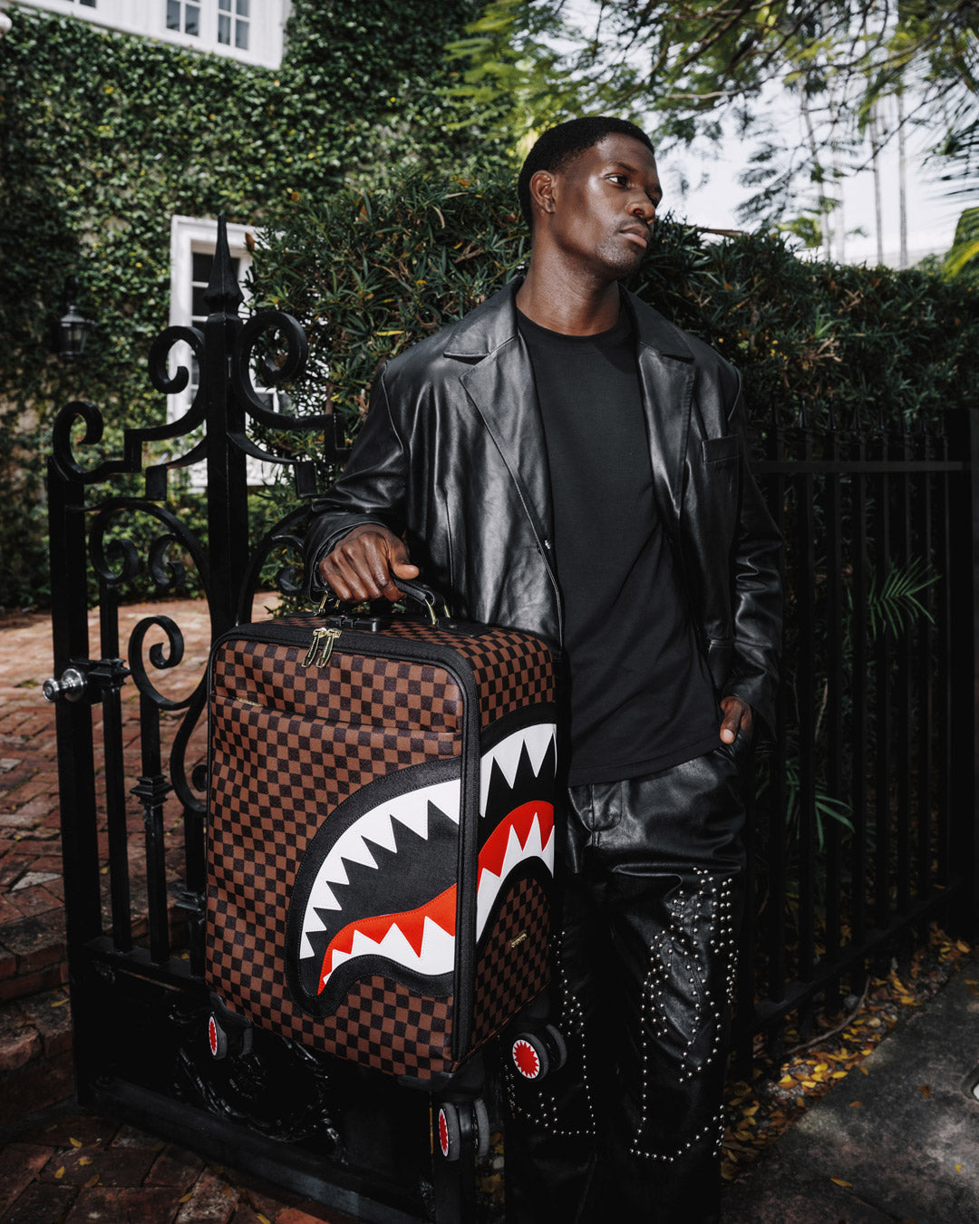 Sawtooth Sharks in Paris Carry-On Luggage - Image 4