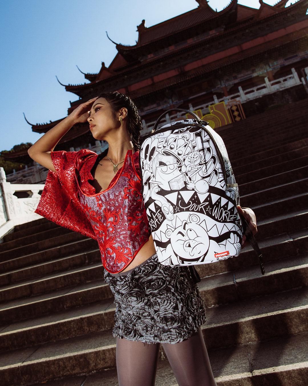 Doodle King Backpack - Image 6