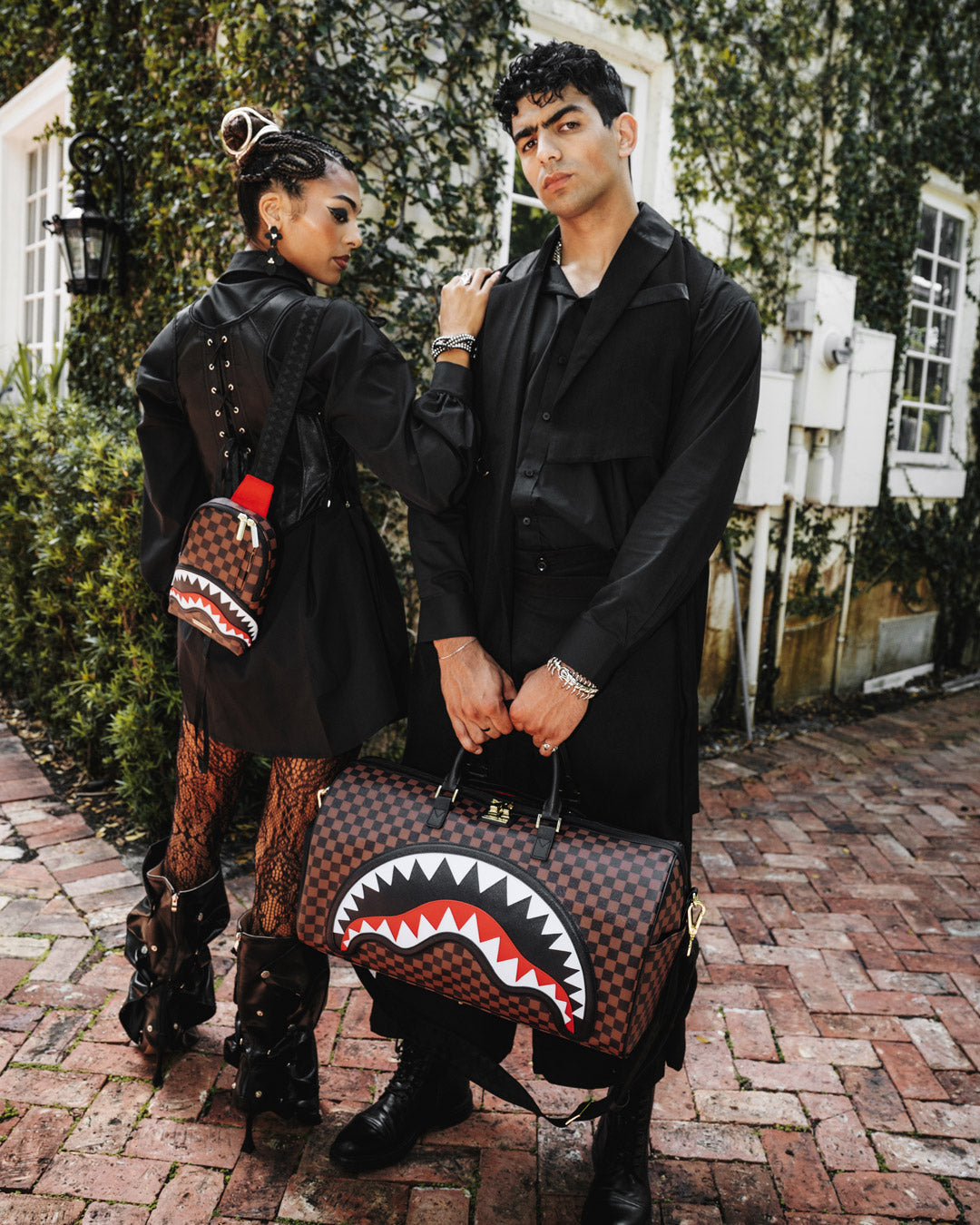 Sawtooth Sharks in Paris Duffle - Image 8